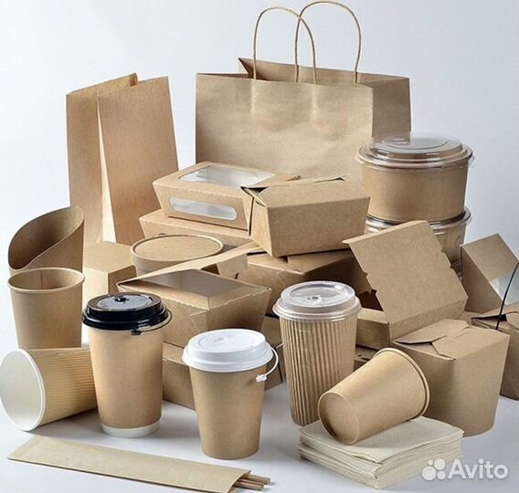 Пакеты бумажные крафт