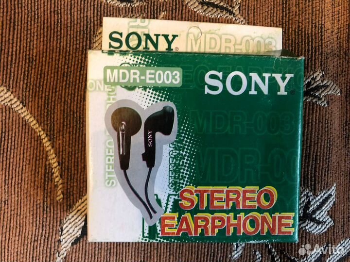 Наушники sony.Новые.90х