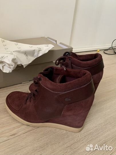 Кроссовки сникерсы женские Lacoste 38-38,5