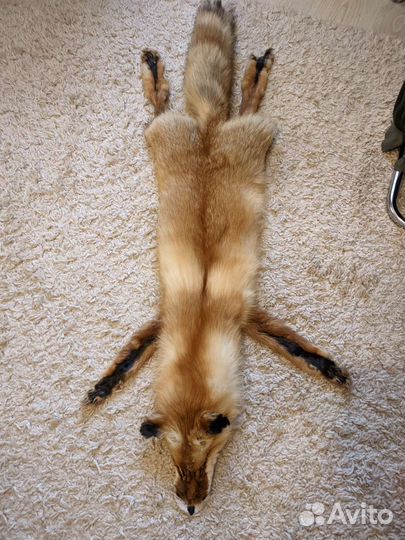 Шкуры лисы и песца (чулок)