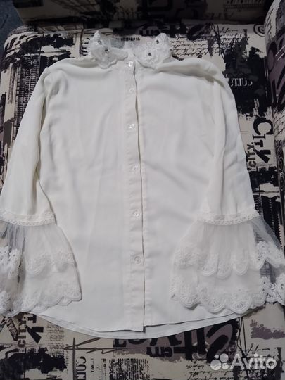 Блузка школьная