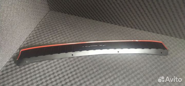 Защитная накладка на бампер kalina1 седан