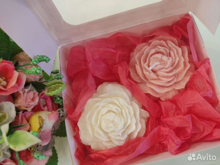 Свечи в подарочной упаковке