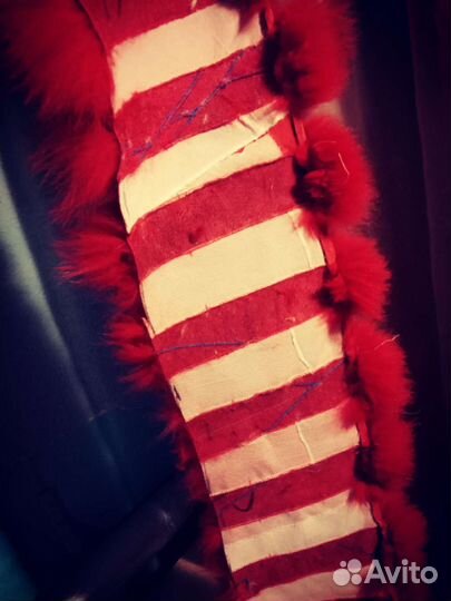 Мех песца на рукоделия