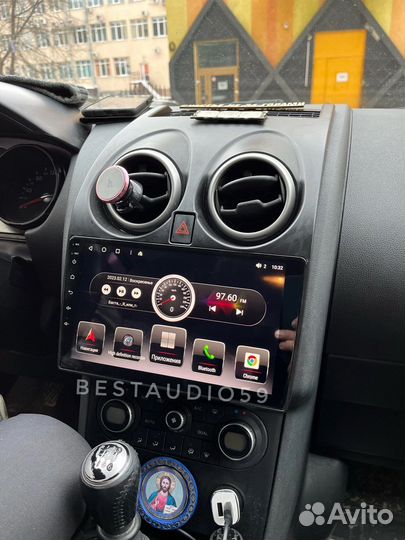 Магнитола для Nissan Qashqai j10 андроид