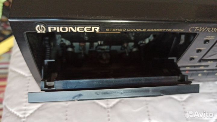 Кассетная дека pioneer ct-w703rs