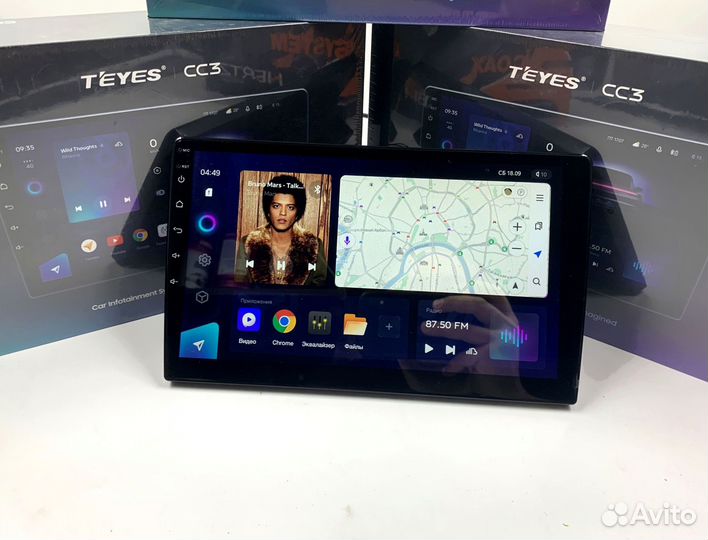 Магнитола Teyes 4/64 Фольксваген Мультивэн Т-5