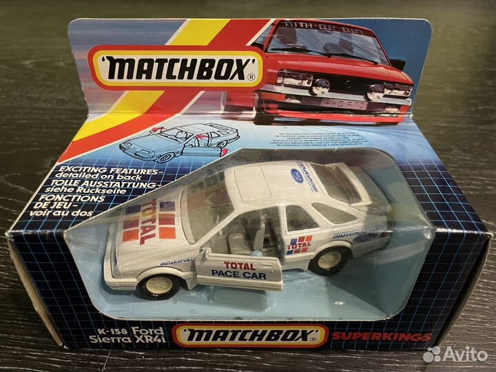 Машинка Ford Sierra XR4i (Matchbox, 1988, Макао)