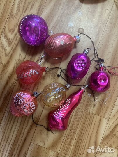 Елочные игрушки СССР