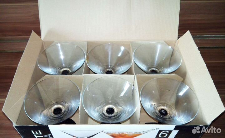 Бокалы для мартини и коктейлей Pasabahce