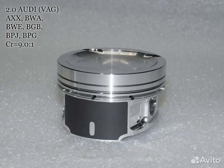 Кованые поршни сти VolksWagen 2,0 AXX (CR9,0)
