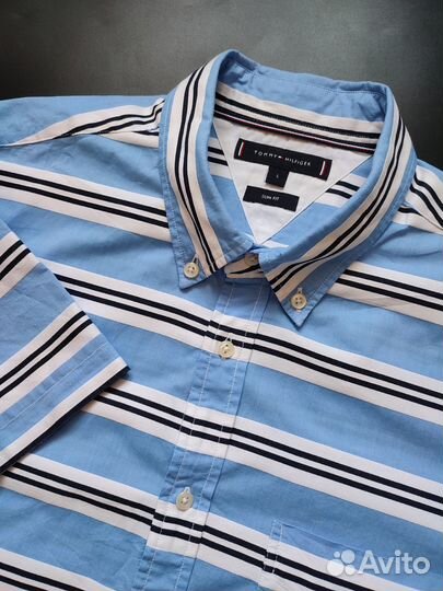 Tommy hilfiger рубашка L