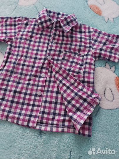 Рубашка для мальчика 74