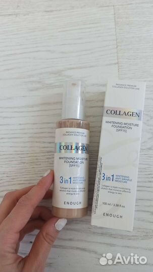 Тональный крем collagen enough