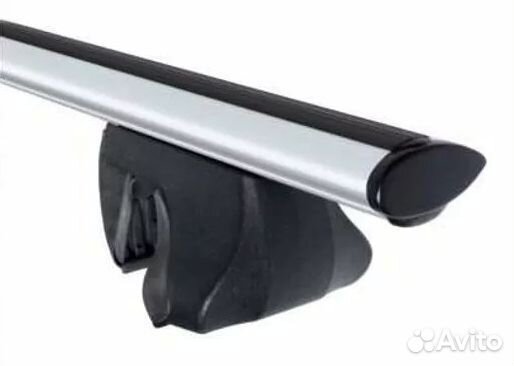 Багажник alfa tour на рейлинги с аэродинамическими