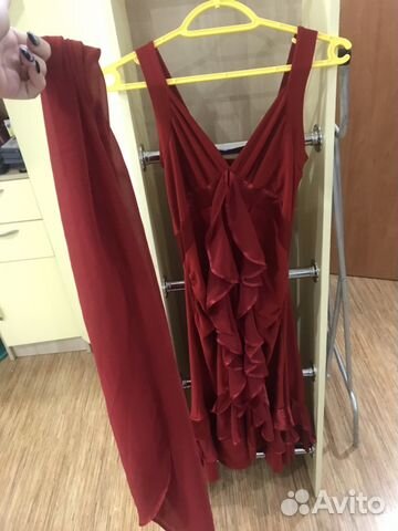 Платье и накидка