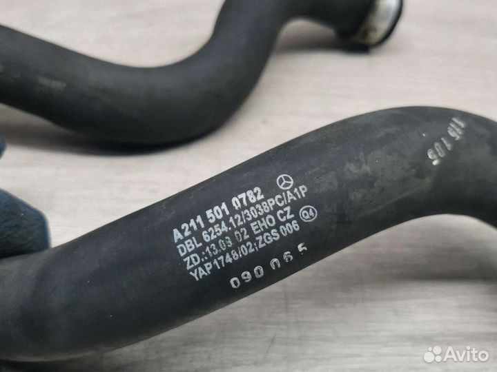 Патрубок радиатора Mercedes E W211