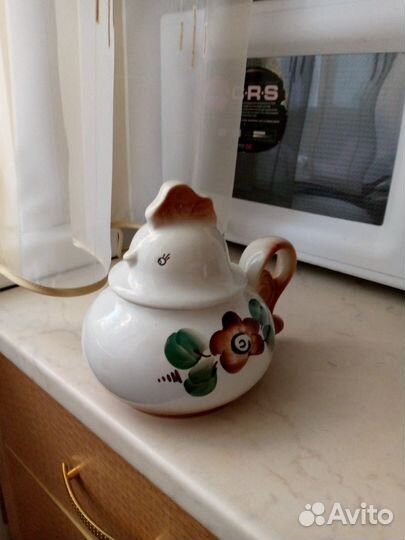 Сахарница керамика