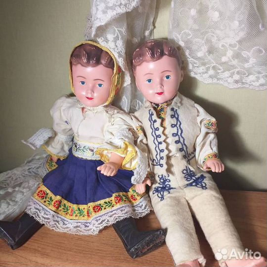 Целлулоидные куклы чехословакия