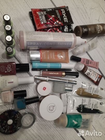 Набор косметики пакетом бу