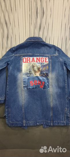 Джинсовая куртка удлиненная