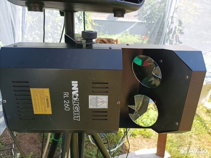 Свет для мероприятий, лазер, голова