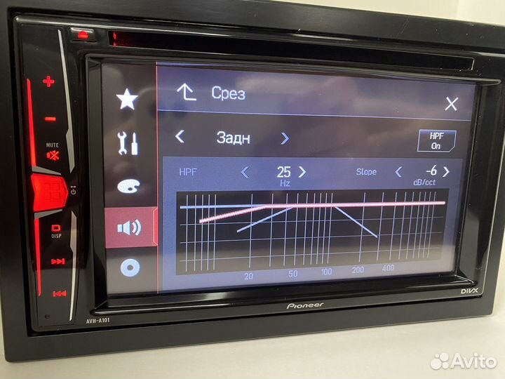 Автомагнитола Pioneer AVH-A101 с Bluetooth 2din