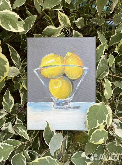 Триптих картин акрилом