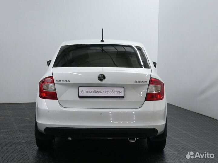 Skoda Rapid 1.6 МТ, 2016, 121 527 км