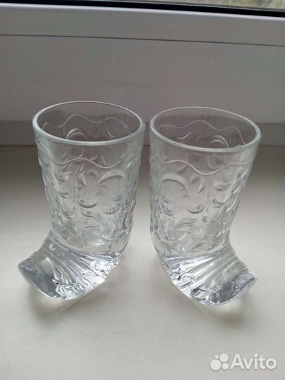 Стопки-сапожки редкой формы СССР