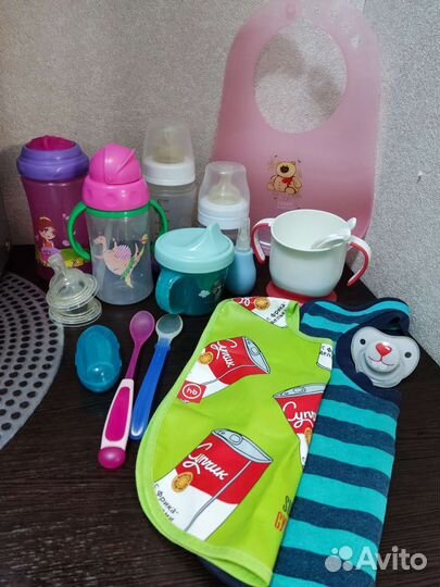 Бутылочки для кормления, поильники