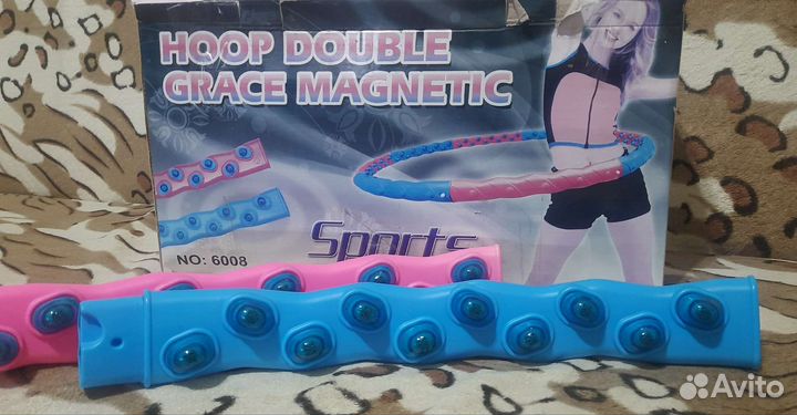 Обруч масажный с магнитами