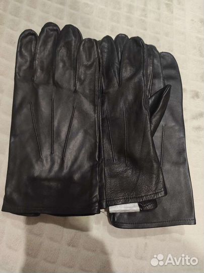 Перчатки кожаные