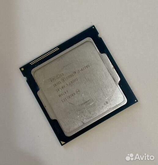Процессор intel core i7 4770s