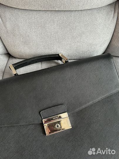 Мужской портфель Prada оригинал