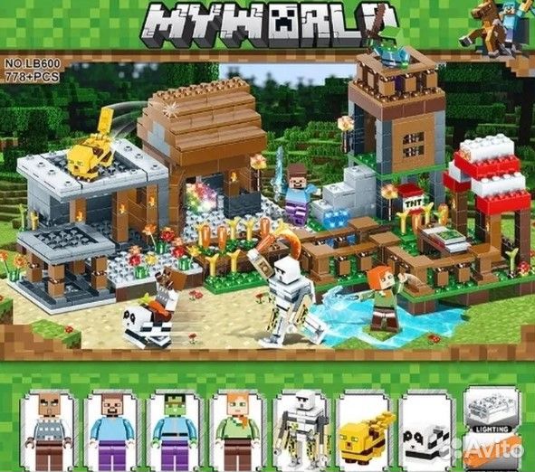 My World, Майнкрафт, Конструктор / Дом Стива