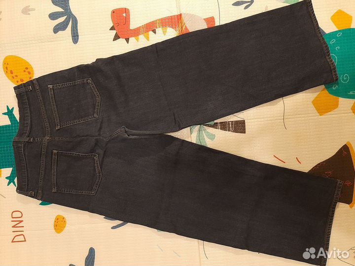 Черные женские брюки кюлоты Uniqlo размер M