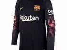 Футбольный лонгслив Nike Barcelona