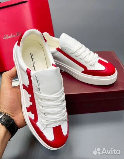 Salvatore ferragamo мужские кеды