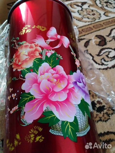 Термос. 2 л.Времена ссср.Новый.Доставка