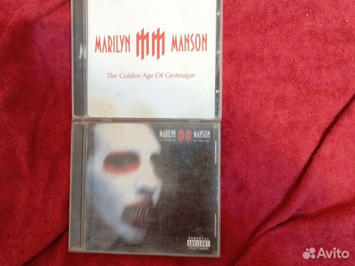 CD группы Saxon, Judas Priest и Marilyn Manson