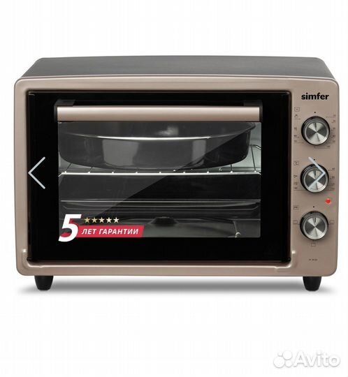 Мини печь Simfer м3430, на 34 литра