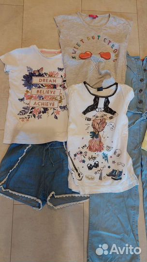 Вещи на девочку 134 140