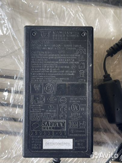 Блок питания принтера 0957-2105 HP 32v 1560ma ориг