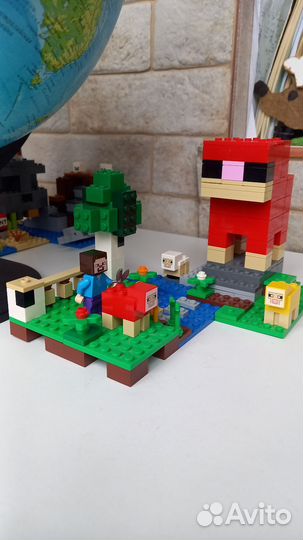 Lego minecraft 21153, 21158