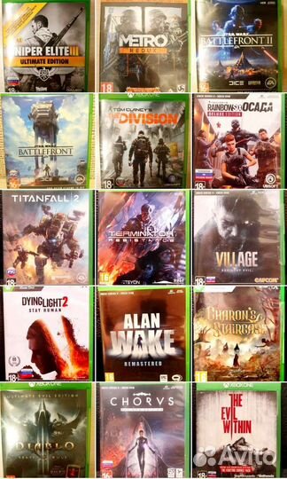 Обмен/прокат дисков Xbox One и series X