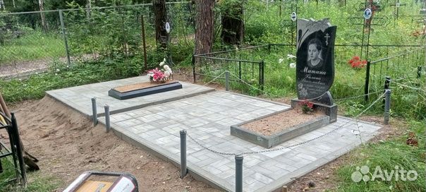 Благоустройство могил и не только