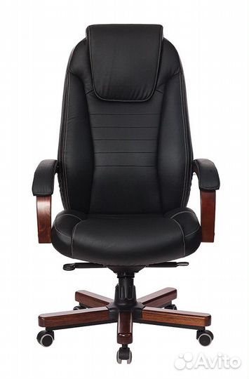 Кресло руководителя новое Бюрократ T-9923walnut