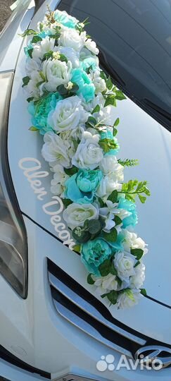 Свадебные украшения на авто аренда