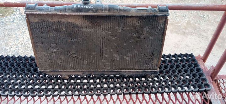Carina-2 diesel радиатор охлаждения двигателя